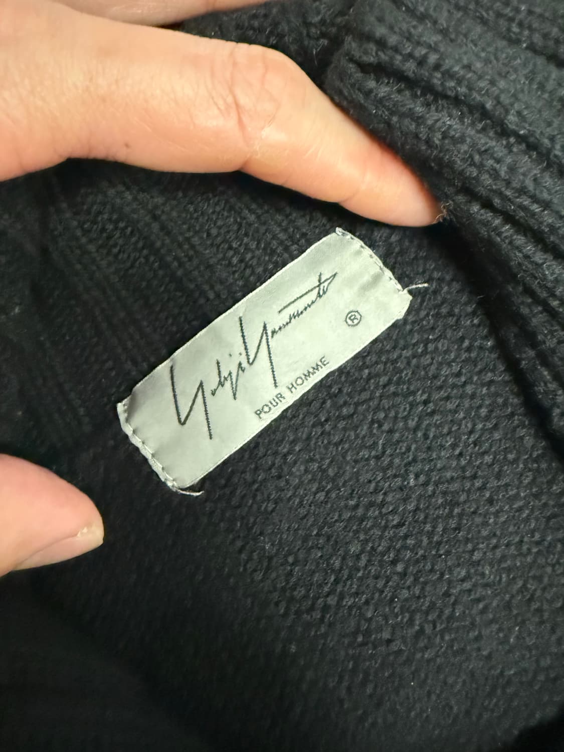 Yohji yamamoto pour homme long cardigan 상품이미지4