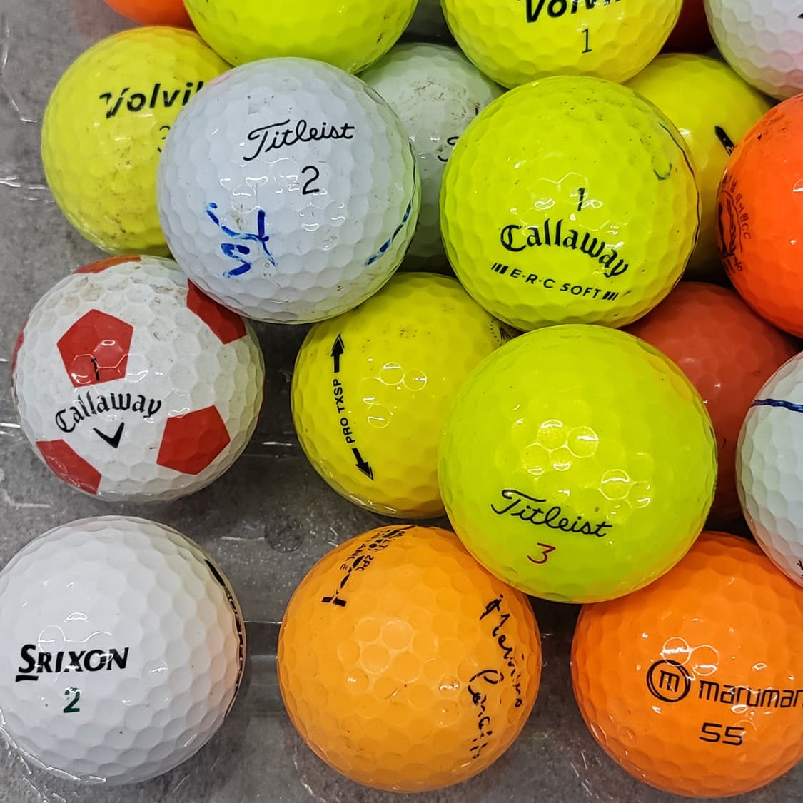 다양한 브랜드의 골프공 로스트볼 30개 일괄 상품이미지6