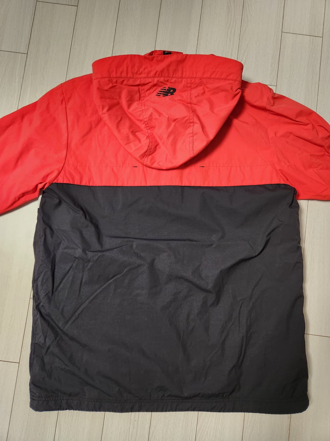 뉴발란스 남녀공용 컬러블록 우븐 아노락 방수 방풍 바람막이 사이즈95(m 상품이미지10