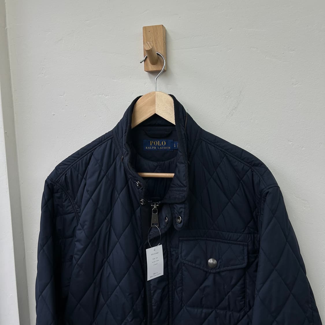 15270 - 폴로 랄프로렌 네이비 퀄팅 자켓 상품이미지1