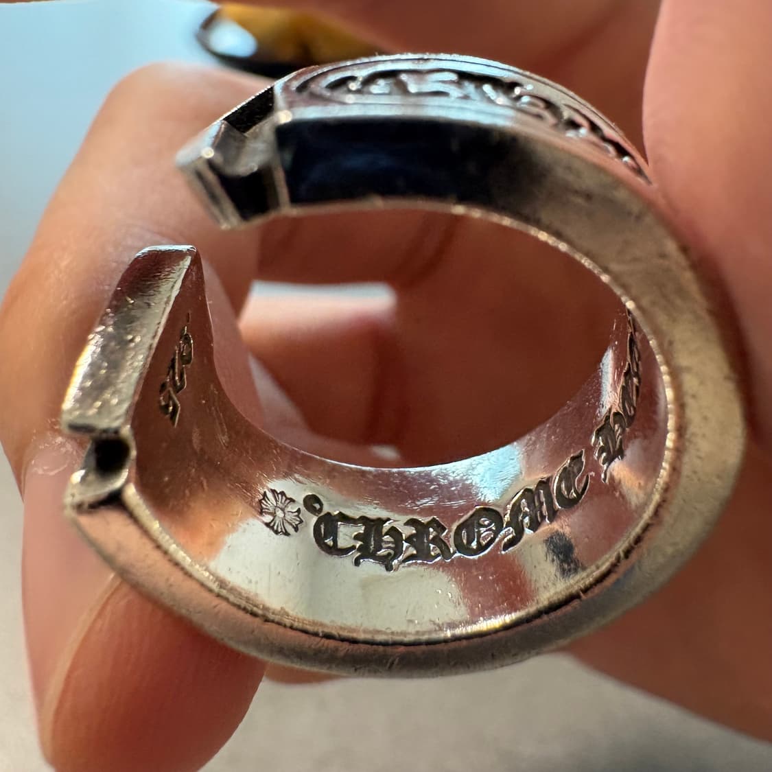 크롬하츠 스크롤라벨링 라지 us8 상품이미지2