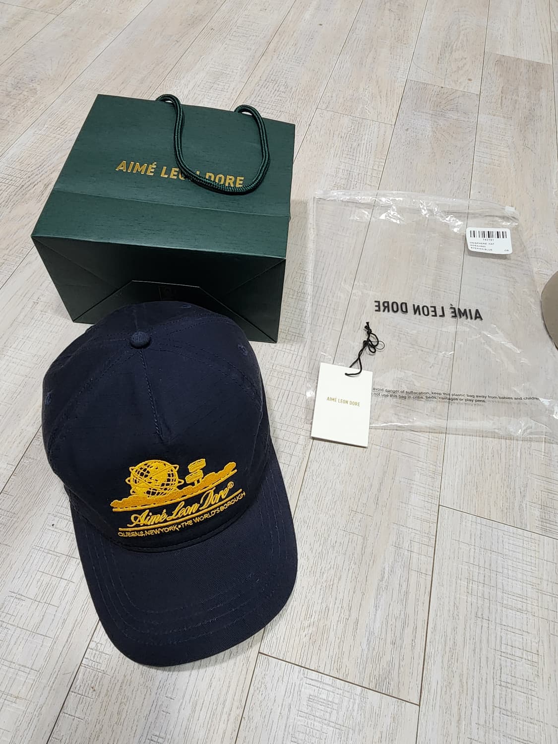 에임레온도르 유니스피어 모자 캡 네이비 상품이미지1