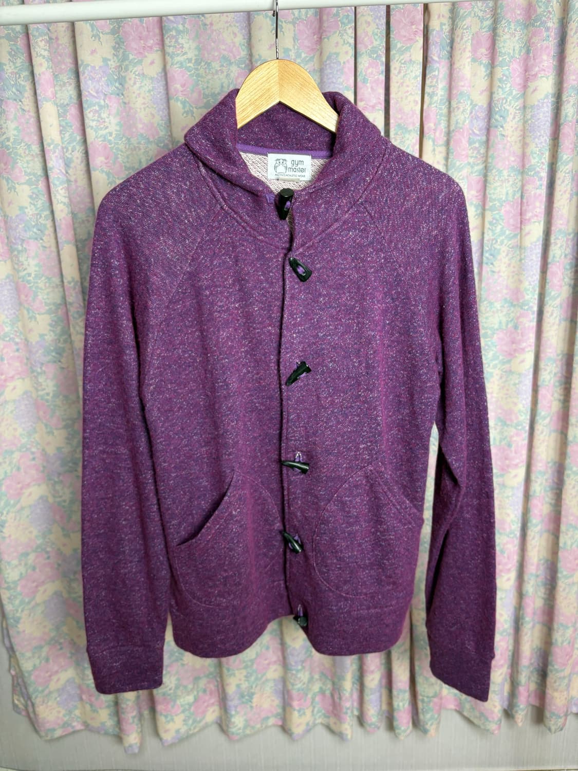 퍼플 떡볶이 단추 가디건 상품이미지4