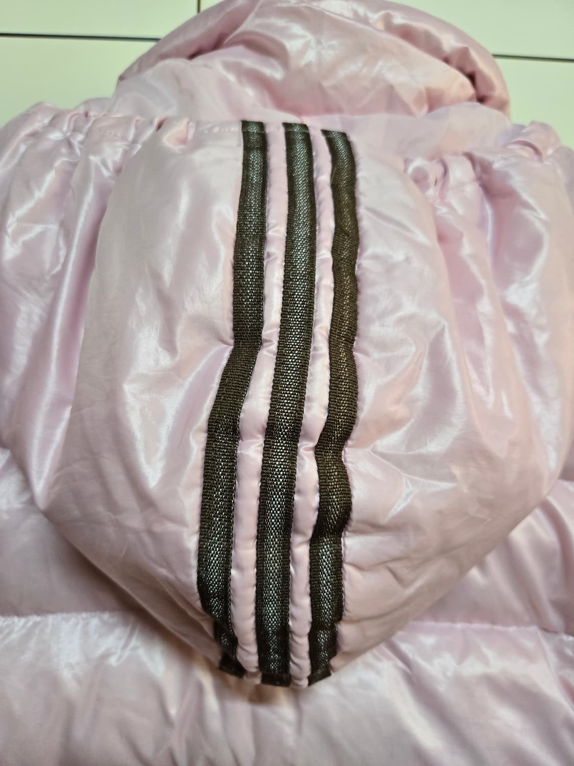 아디다스 딸기우유 덕다운 숏 패딩(대장급) 상품이미지7