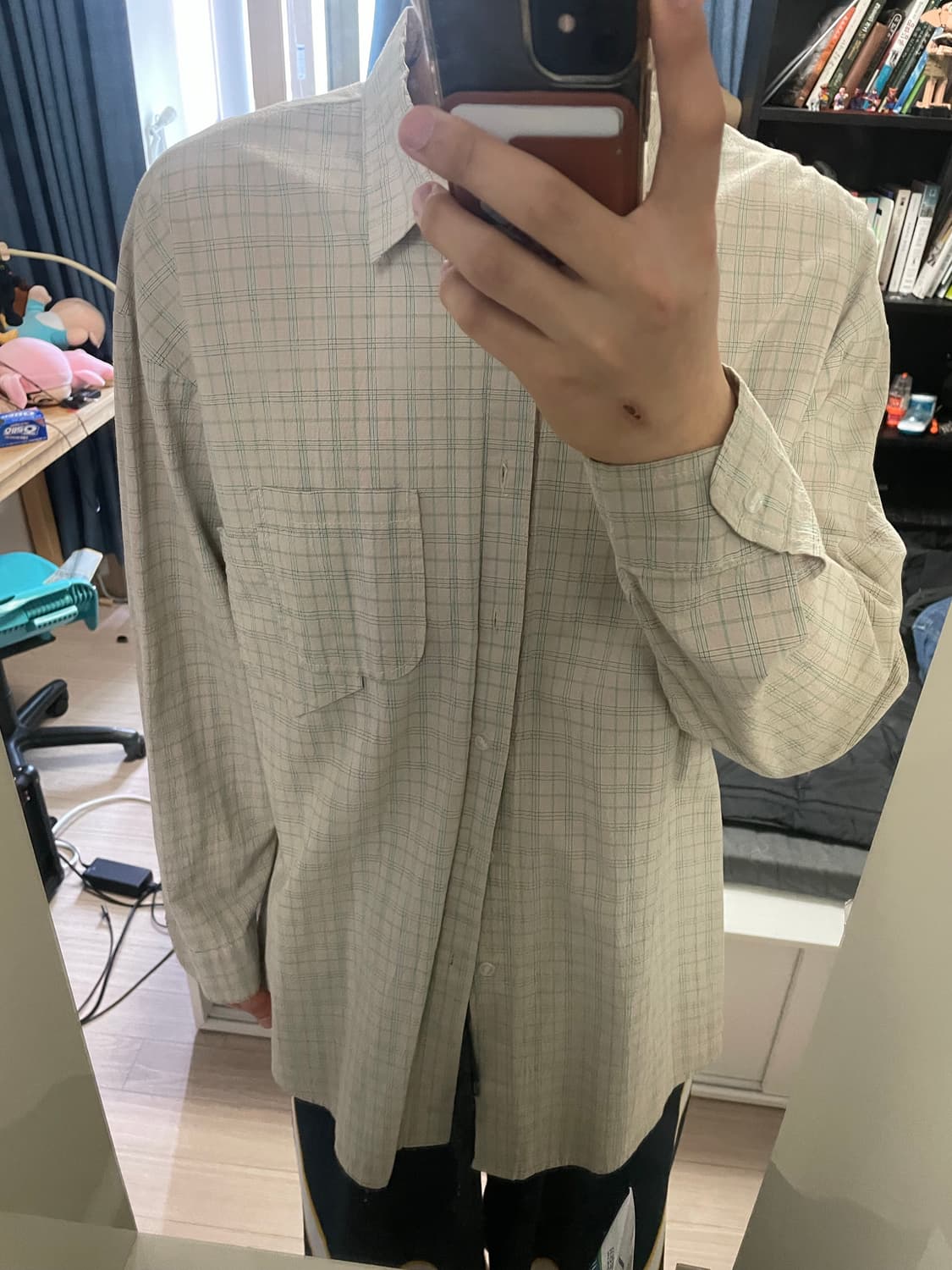 체크셔츠 상품이미지2