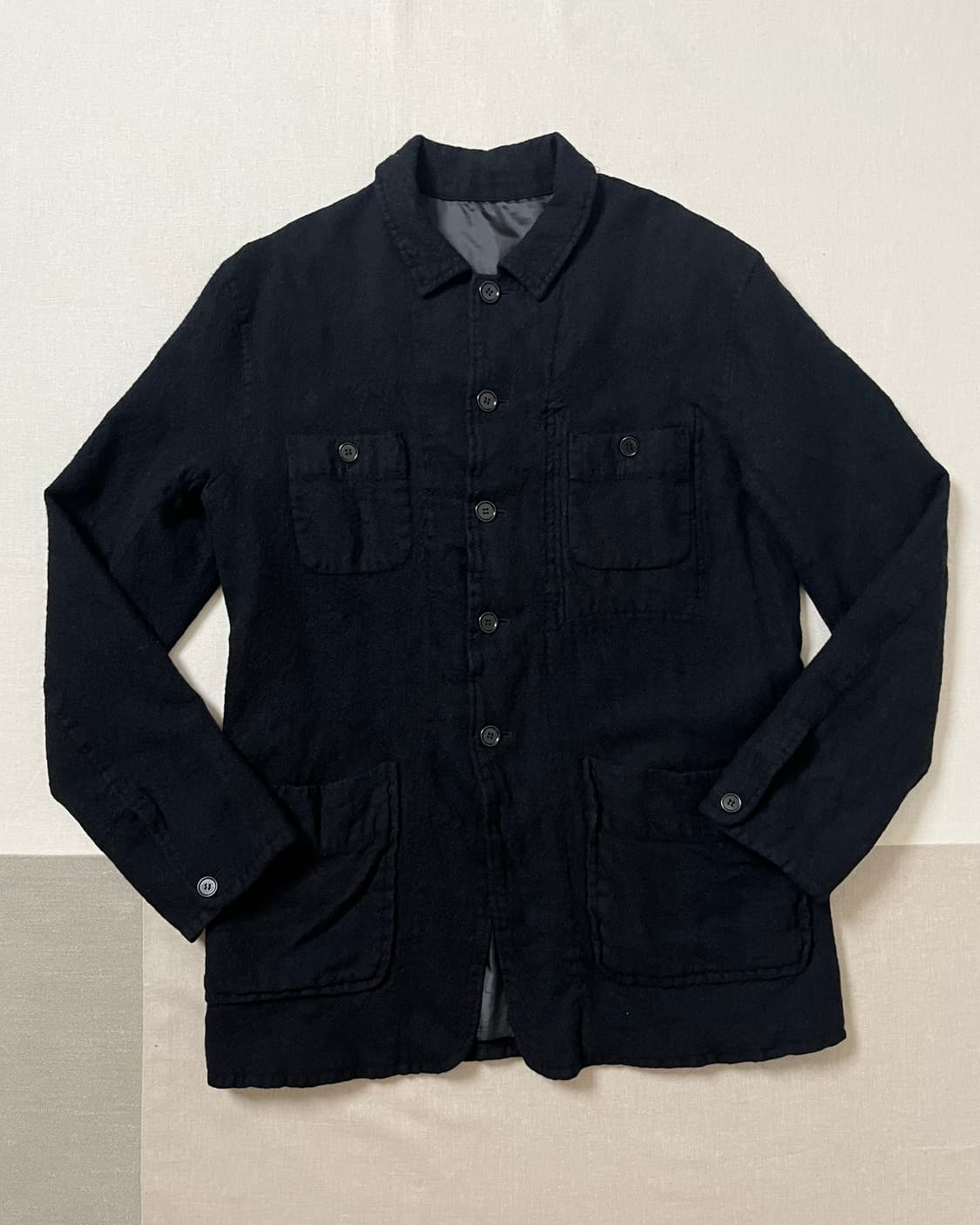 언더커버 11aw 미러기 축융 울 초어자켓 undercover 워크자켓 상품이미지1