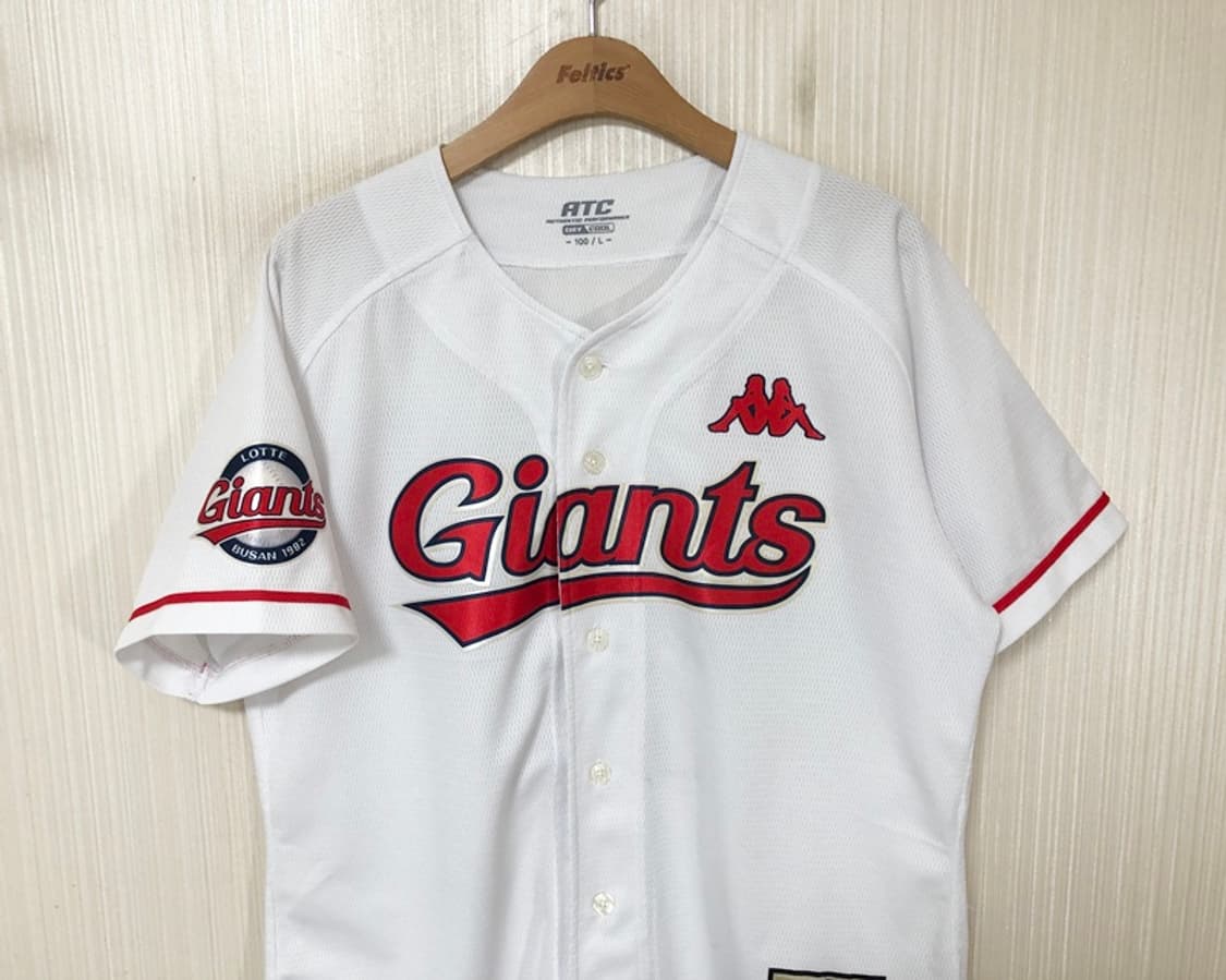 KBO 카파 롯데자이언츠 어센틱 홈유니폼/져지 L(100) #13 안치홍 상품이미지2