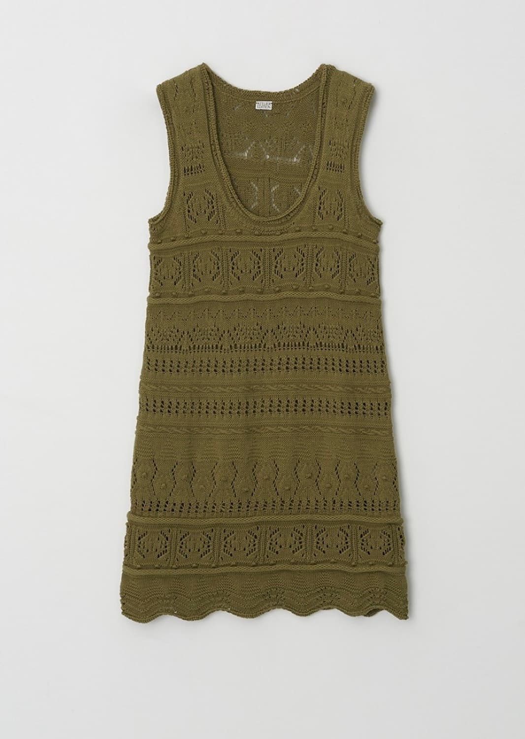 아뜰리에에디션 Openwork Cotton Dress (khaki) 상품이미지1