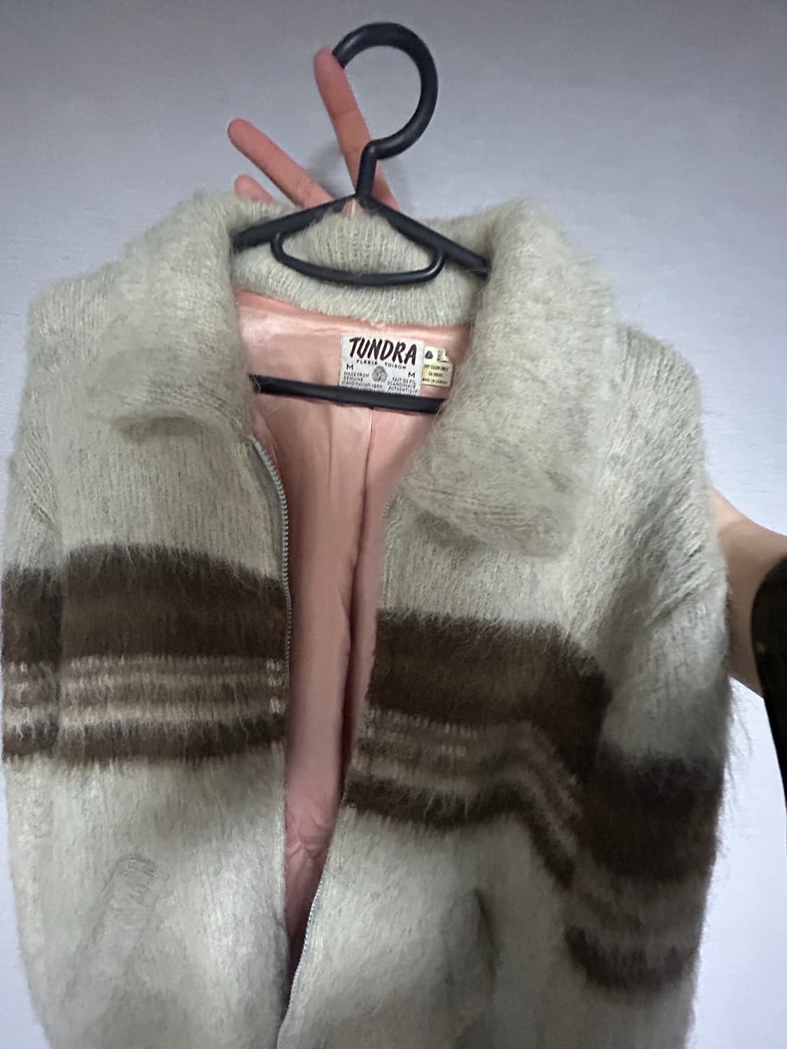 툰드라 니트카라집업 상품이미지3