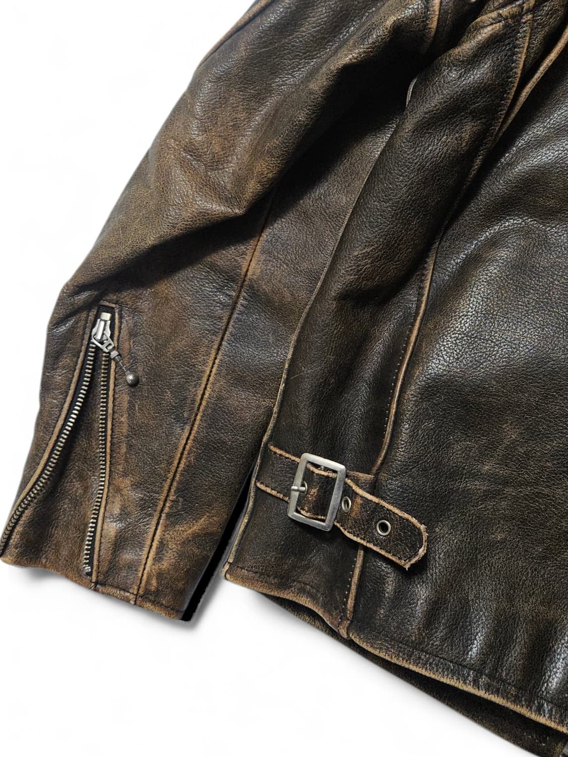 RBC 로드마스터 싱글 라이더 가죽자켓 뉴스보이 S 95 100 상품이미지3