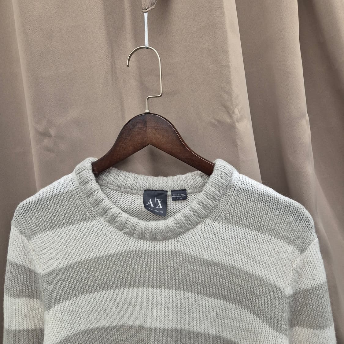 아르마니 익스체인지 스트라이프 니트 105 상품이미지2