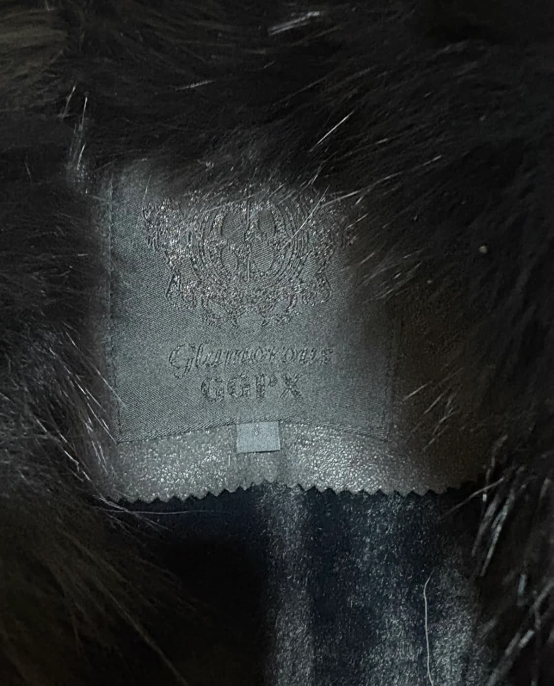 GGPX 블랙 무스탕 s 상품이미지4