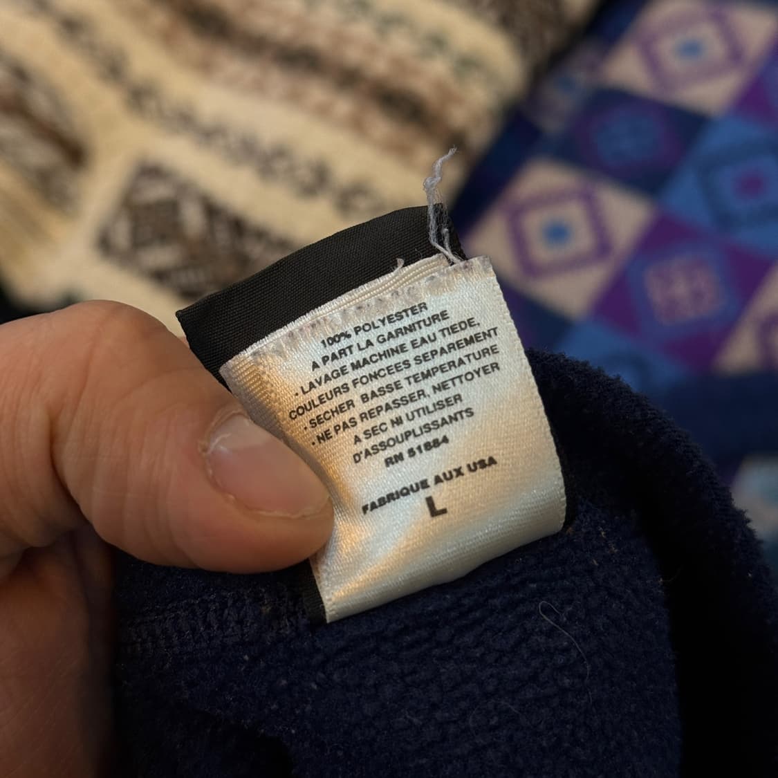 90S 파타고니아 캐플린 캐필린 플리스 헨리넥 L 상품이미지8