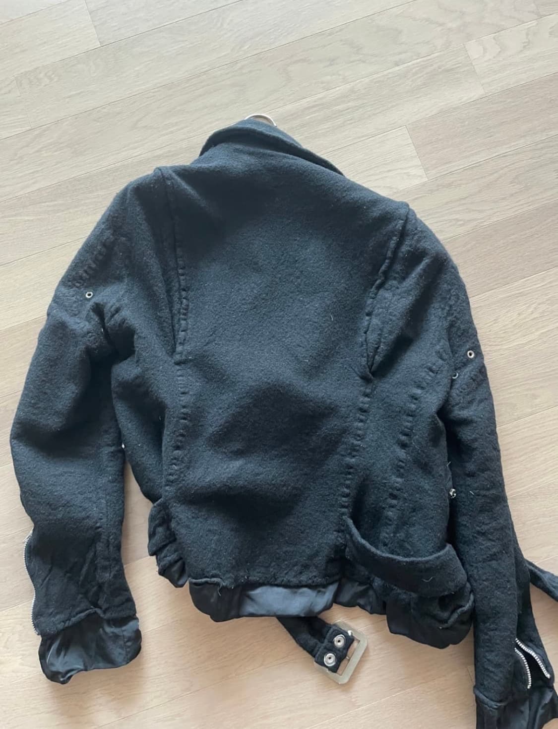 준야 와타나베 꼼데가르송 07aw 축융 라이더 자켓 s 상품이미지3