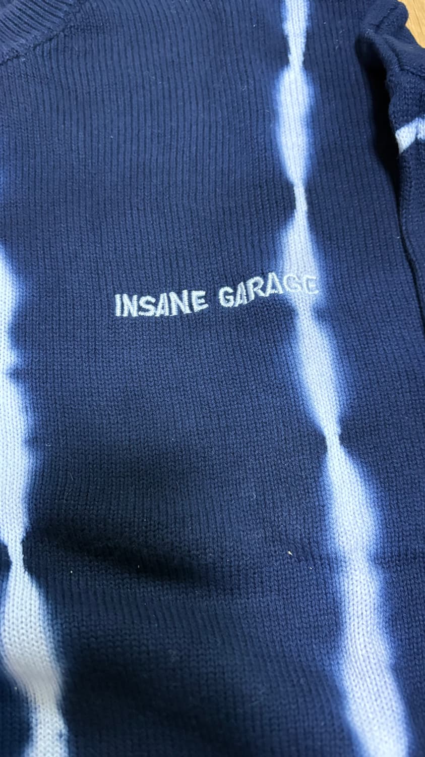 인세인개러지 니트 네이비 2사이즈 상품이미지5
