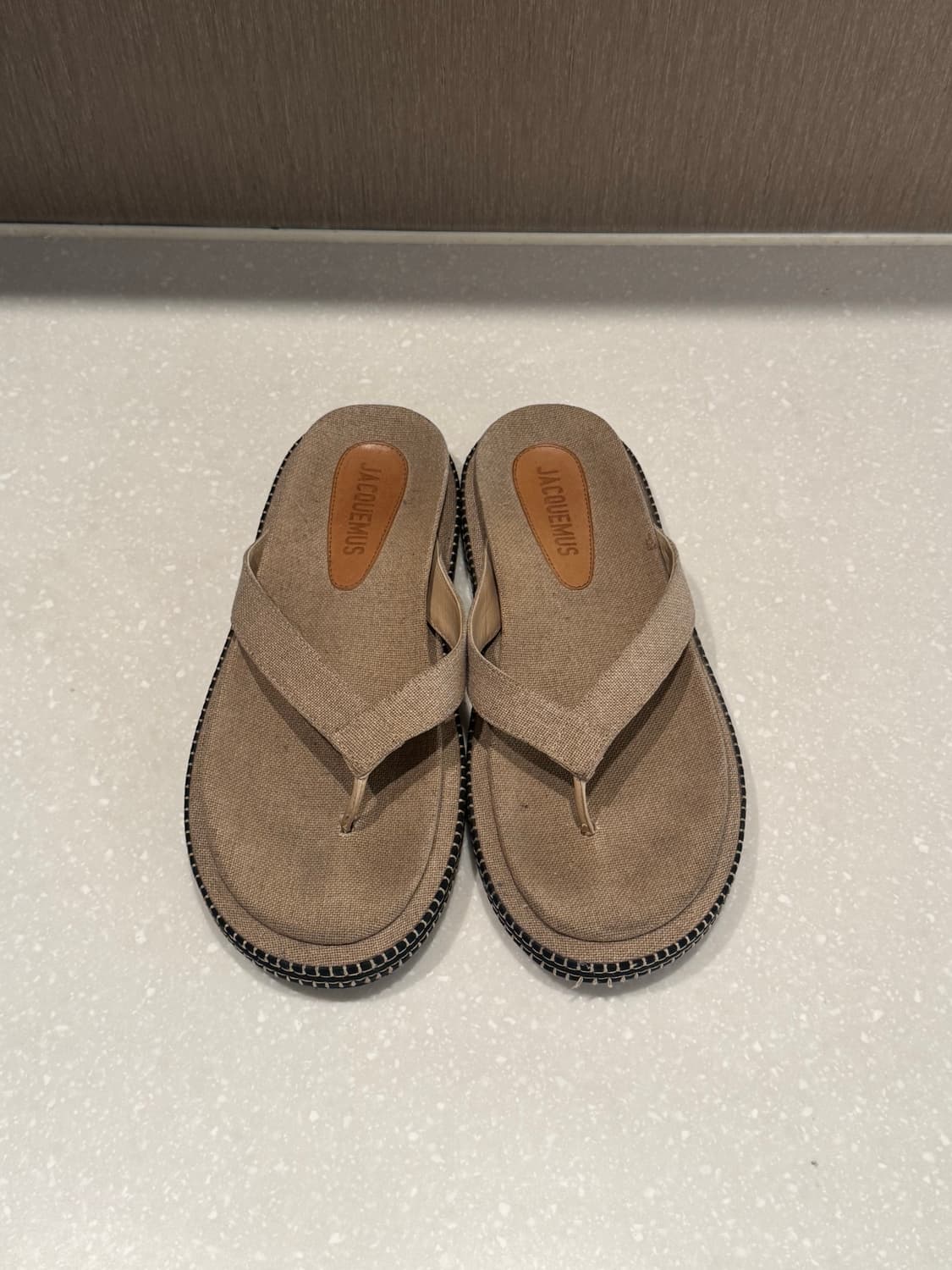 자크뮈스 캔버스 쪼리 상품이미지1