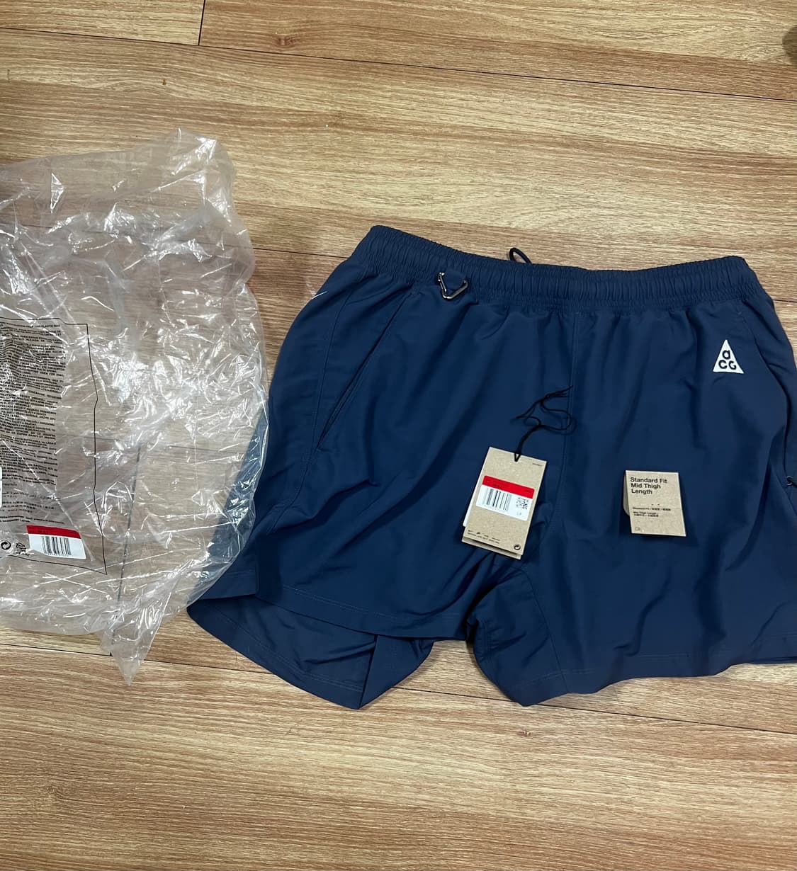 나이키 ACG 레저브와 고트 쇼츠 썬더 블루 서밋 화이트 아시아 L 상품이미지3