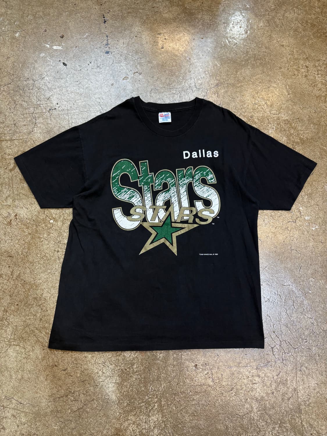 93년도 댈러스 스타즈 헤인즈 빈티지 티셔츠 상품이미지5