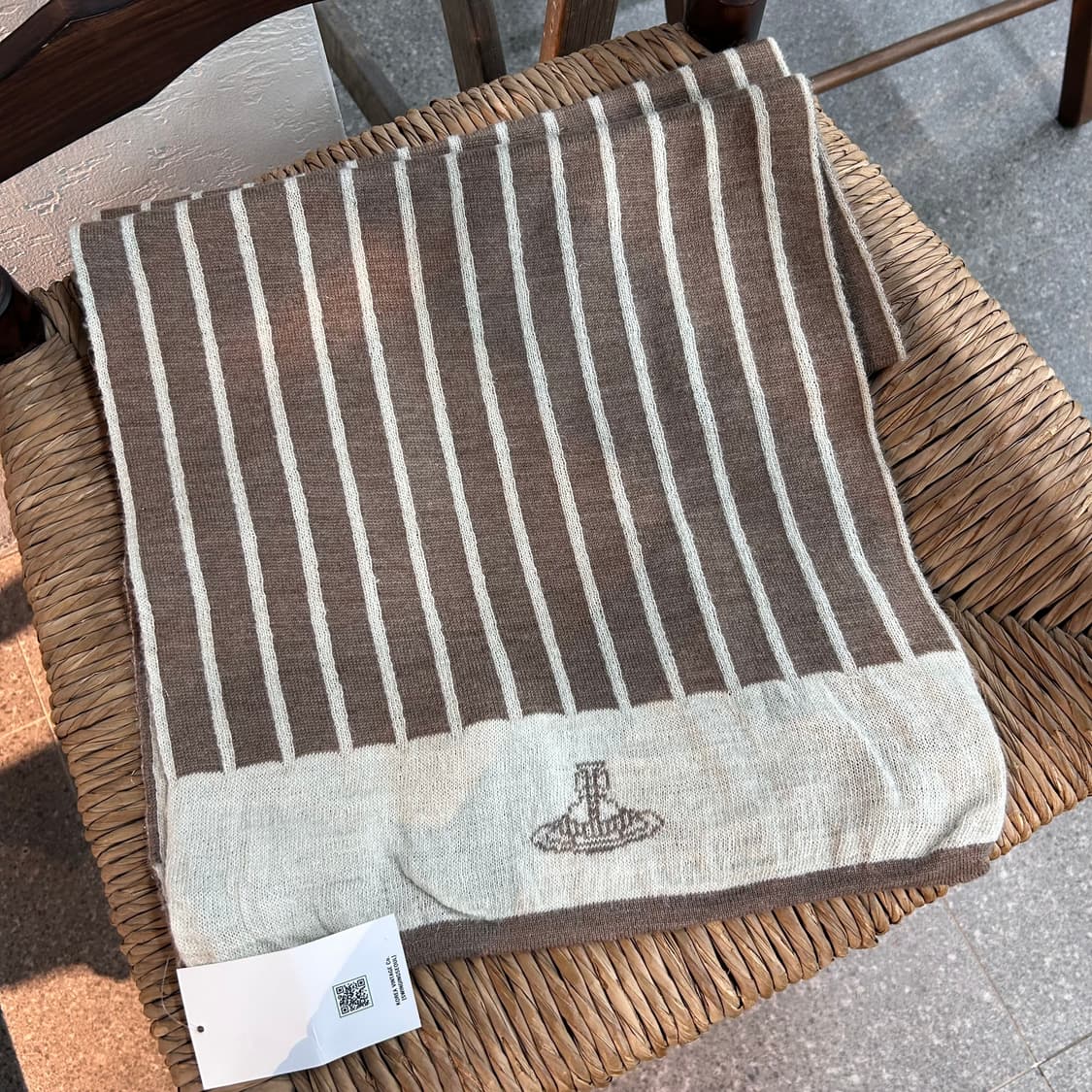 Vivienne Westwood Stripe Knit Muffler 상품이미지3