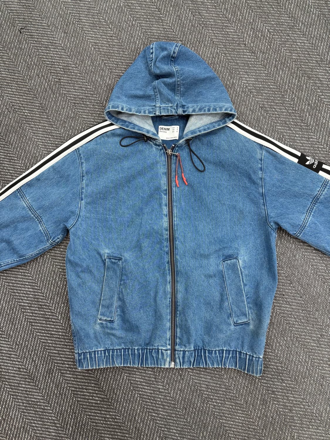 커스텀 데님 후드 자켓 상품이미지3