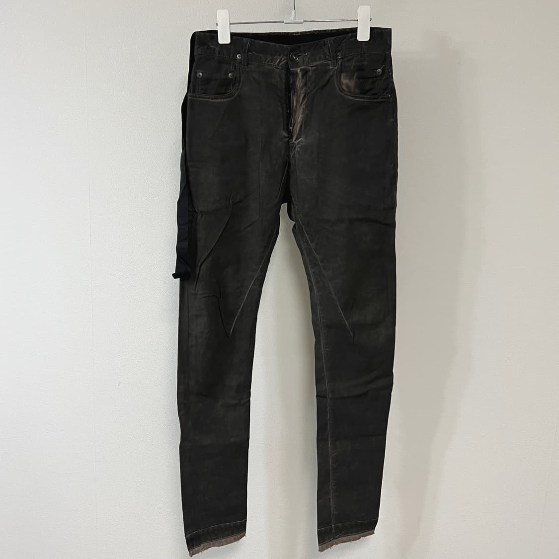 릭오웬스 13FW 다크쉐도우 머드 디트로이트 데님 팬츠 상품이미지1