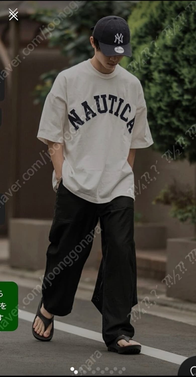 🇯🇵노티카 재팬 투 해비 아치로고 반팔 새상품(근본) 상품이미지1