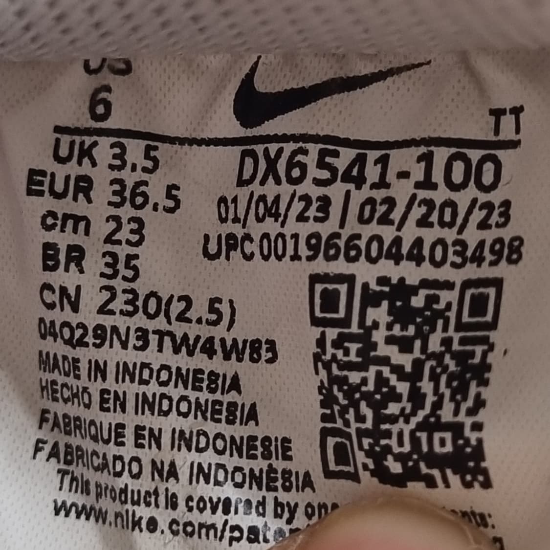 나이키 에어포스1 다시티레드 여성운동화230  상품이미지6