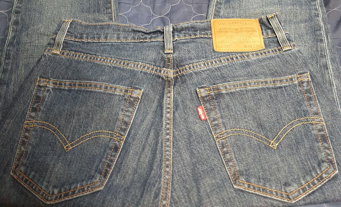 (빅E) 리바이스 511 슬림핏 스트레치 쿨 데님팬츠 인디고 (30) 상품이미지2