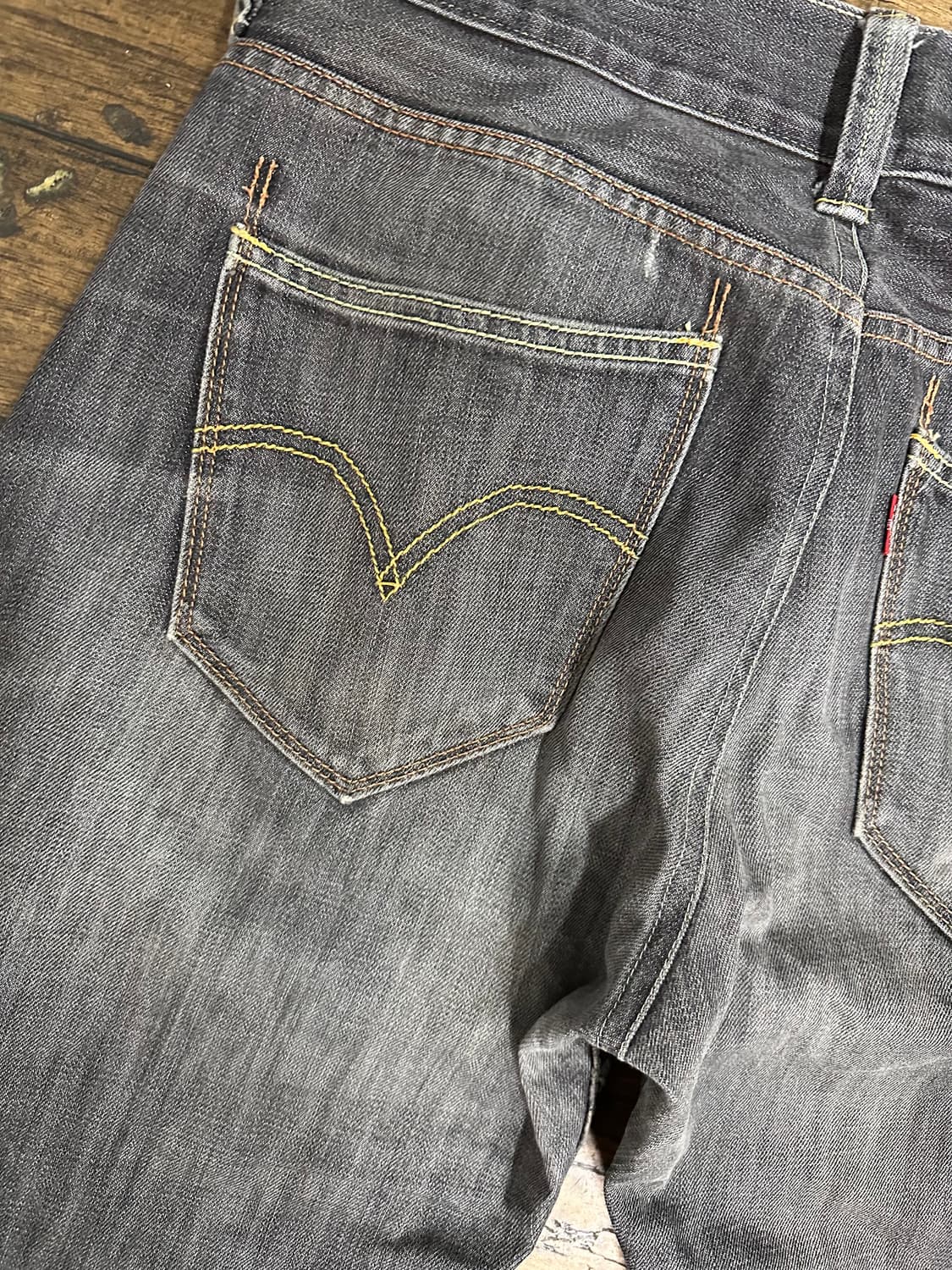 리바이스 523 남성 청바지 실측사이즈32 상품이미지6