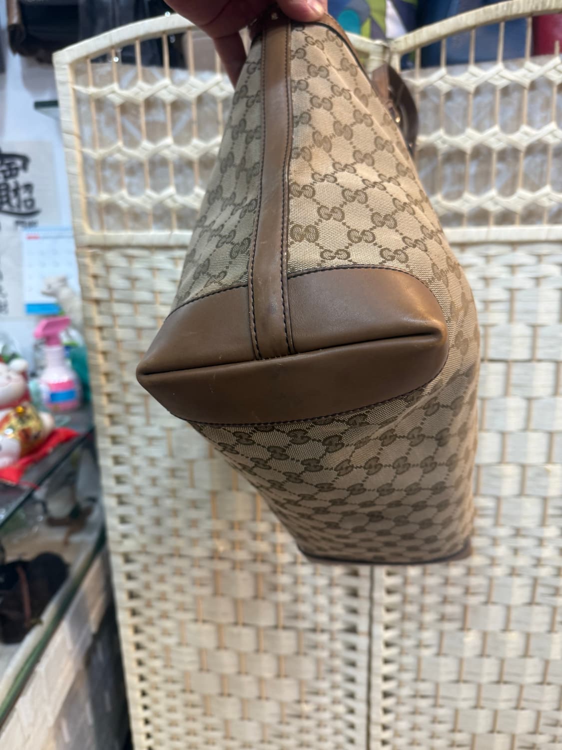 정품 구찌 자가드 쇼퍼백 팝니다 상품이미지5