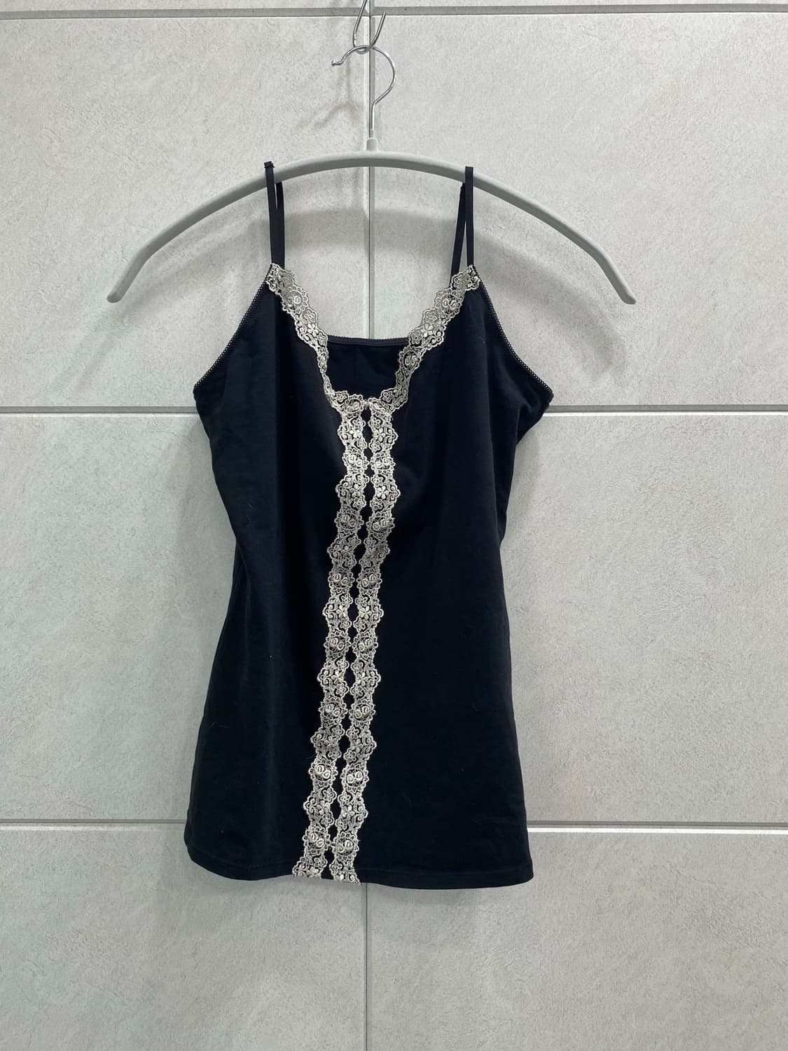 Y2K Design black Sleeveless 상품이미지4
