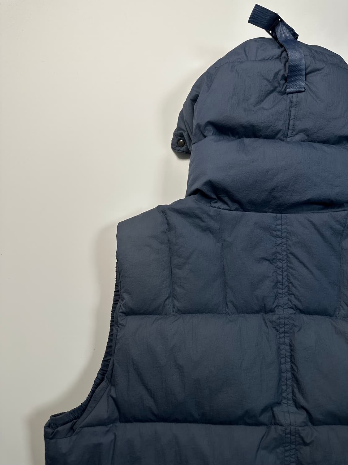 00's CP 컴퍼니 네이비 나일론 패딩조끼 상품이미지6