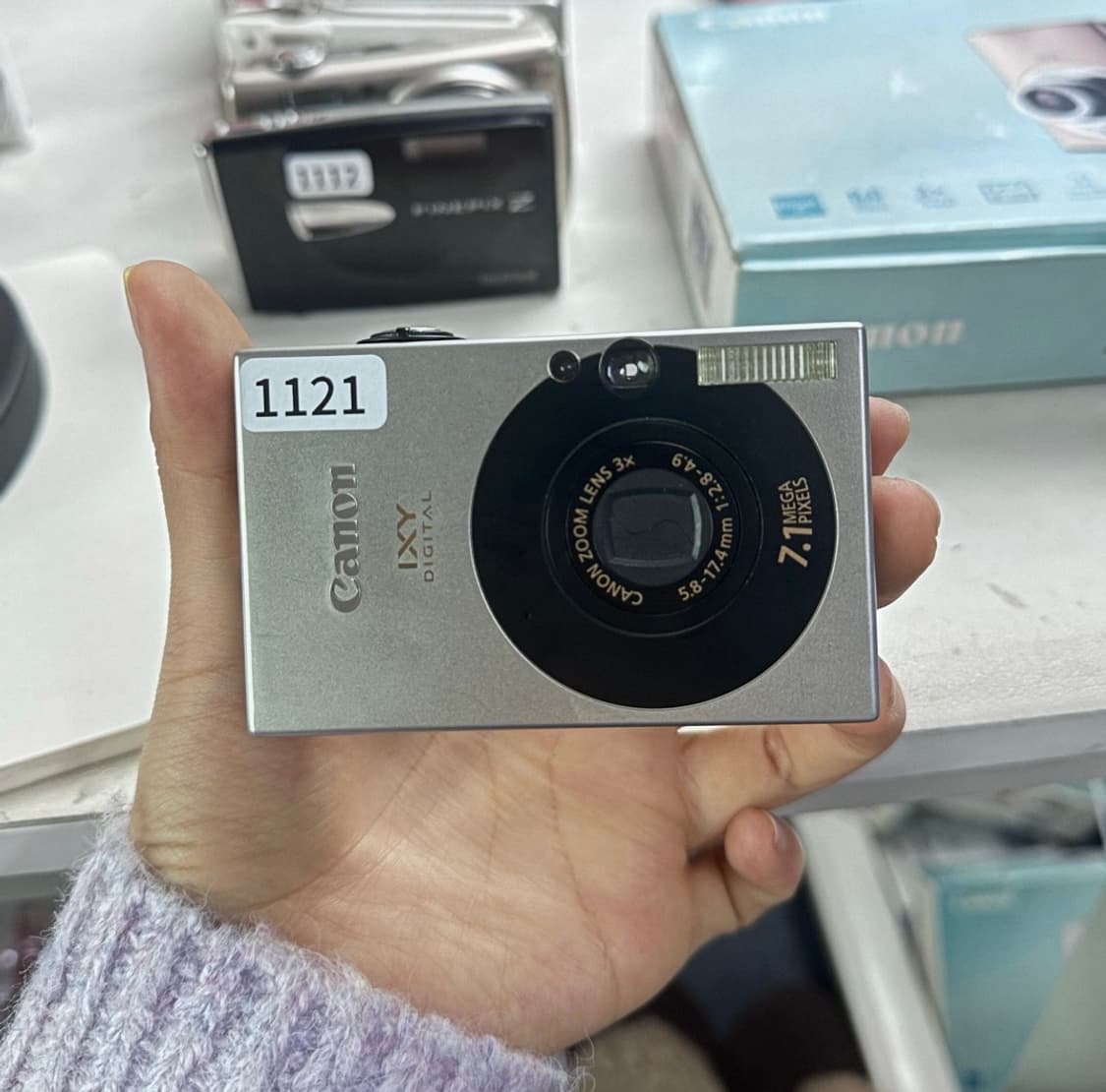 캐논 익시 10 (캐논 익서스 70 IXUS 70) 빈티지 디카 상품이미지6