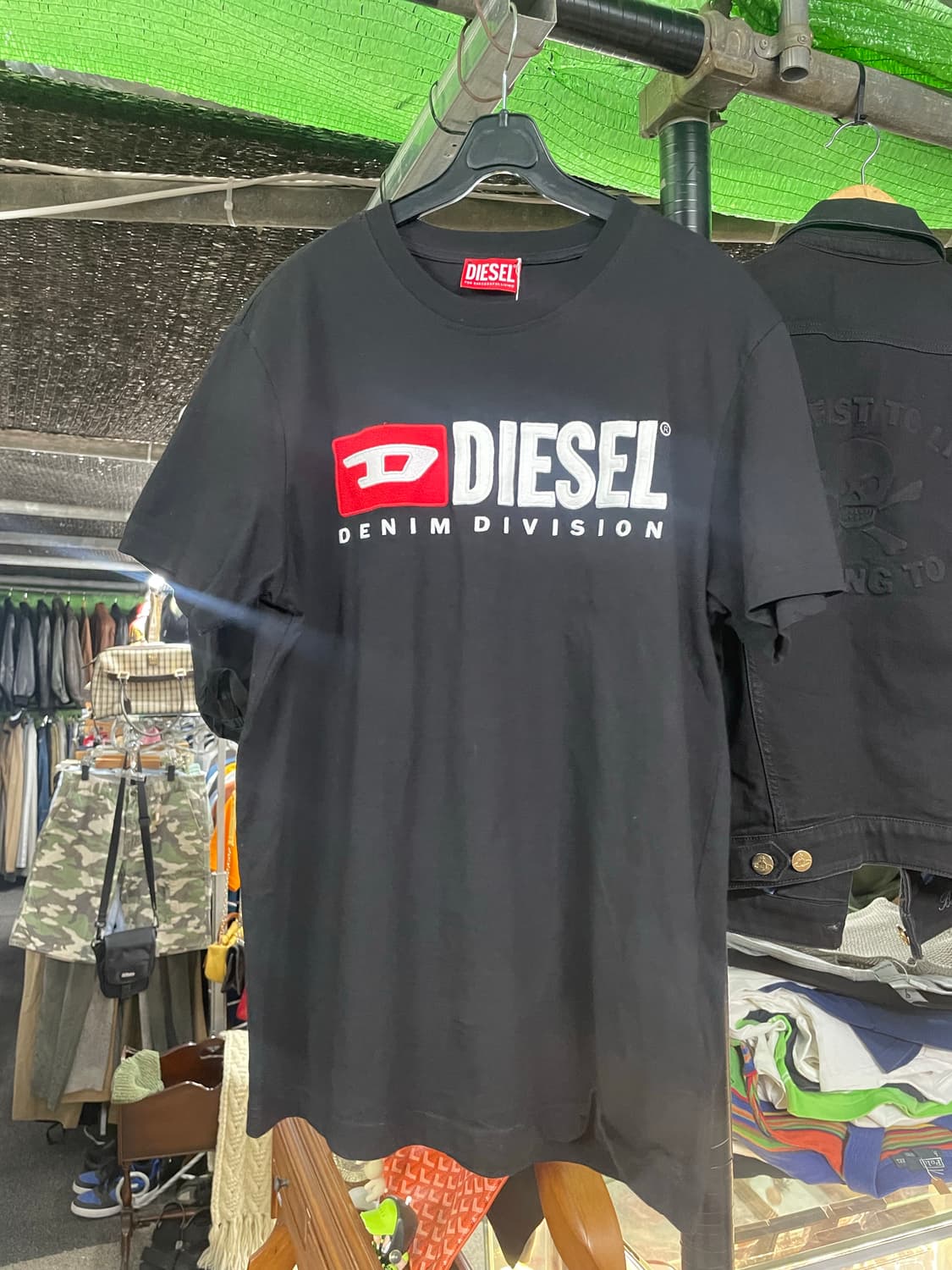 디젤 자구로고 티셔츠 상품이미지4