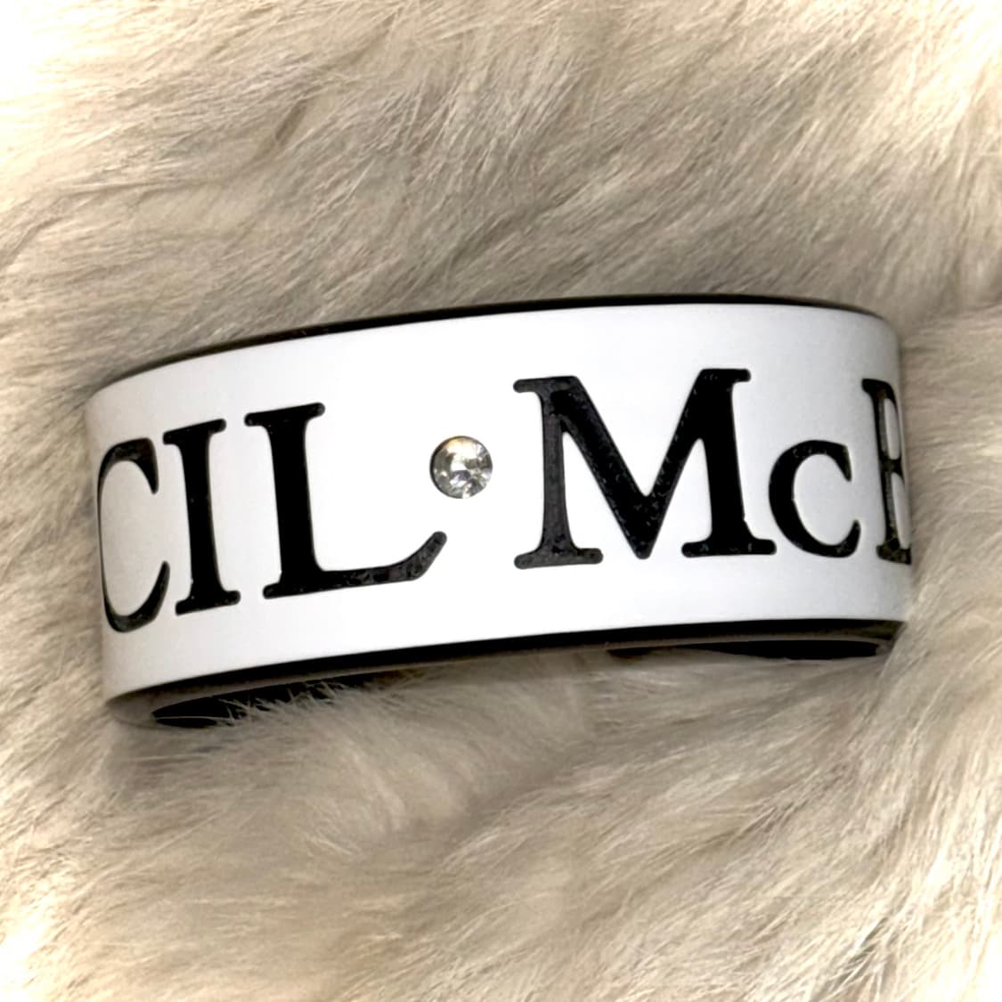 Ceceil McBee 세실 맥비 로고 갸루 뱅글 팔찌 상품이미지4