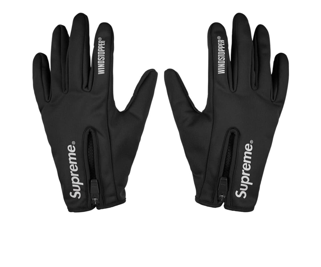슈프림 윈드스토퍼 장갑 블랙 상품이미지1