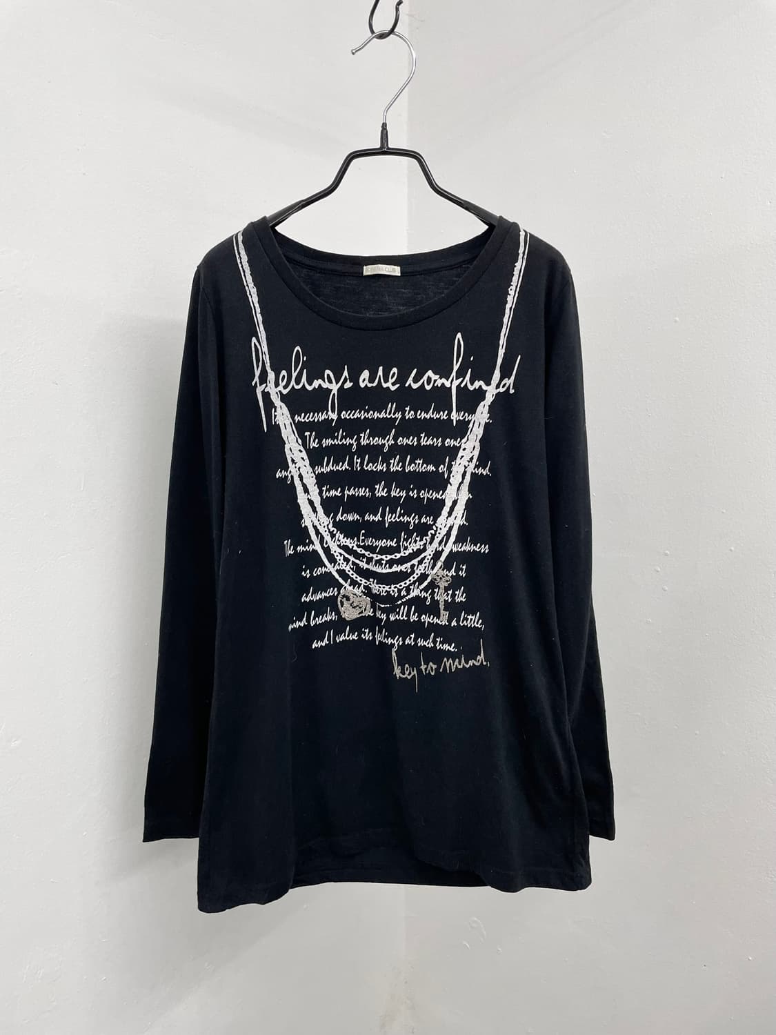 블랙 레터링 프린팅 슬리브 상품이미지3