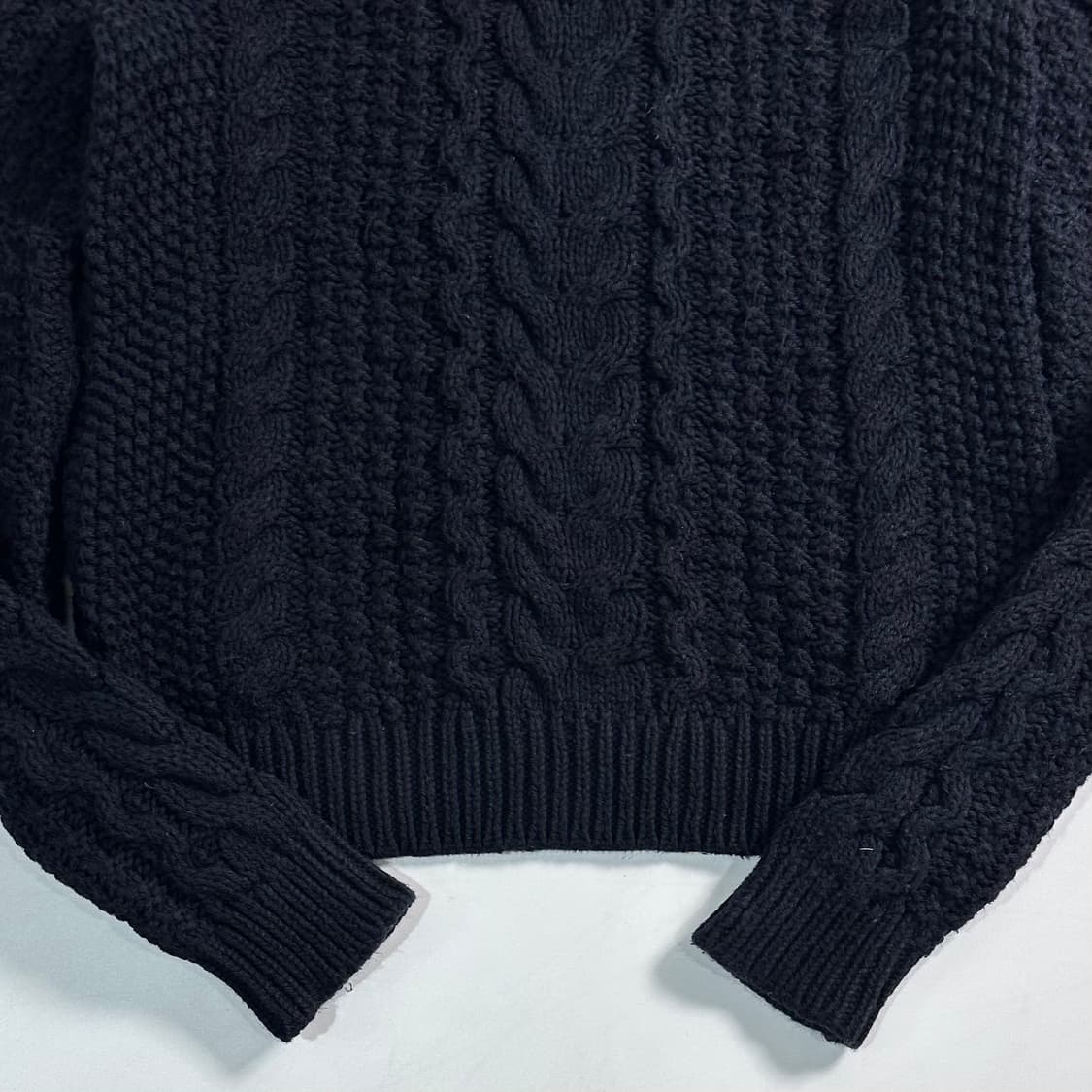폴로 랄프로렌 케이블 블랙 니트 상품이미지4