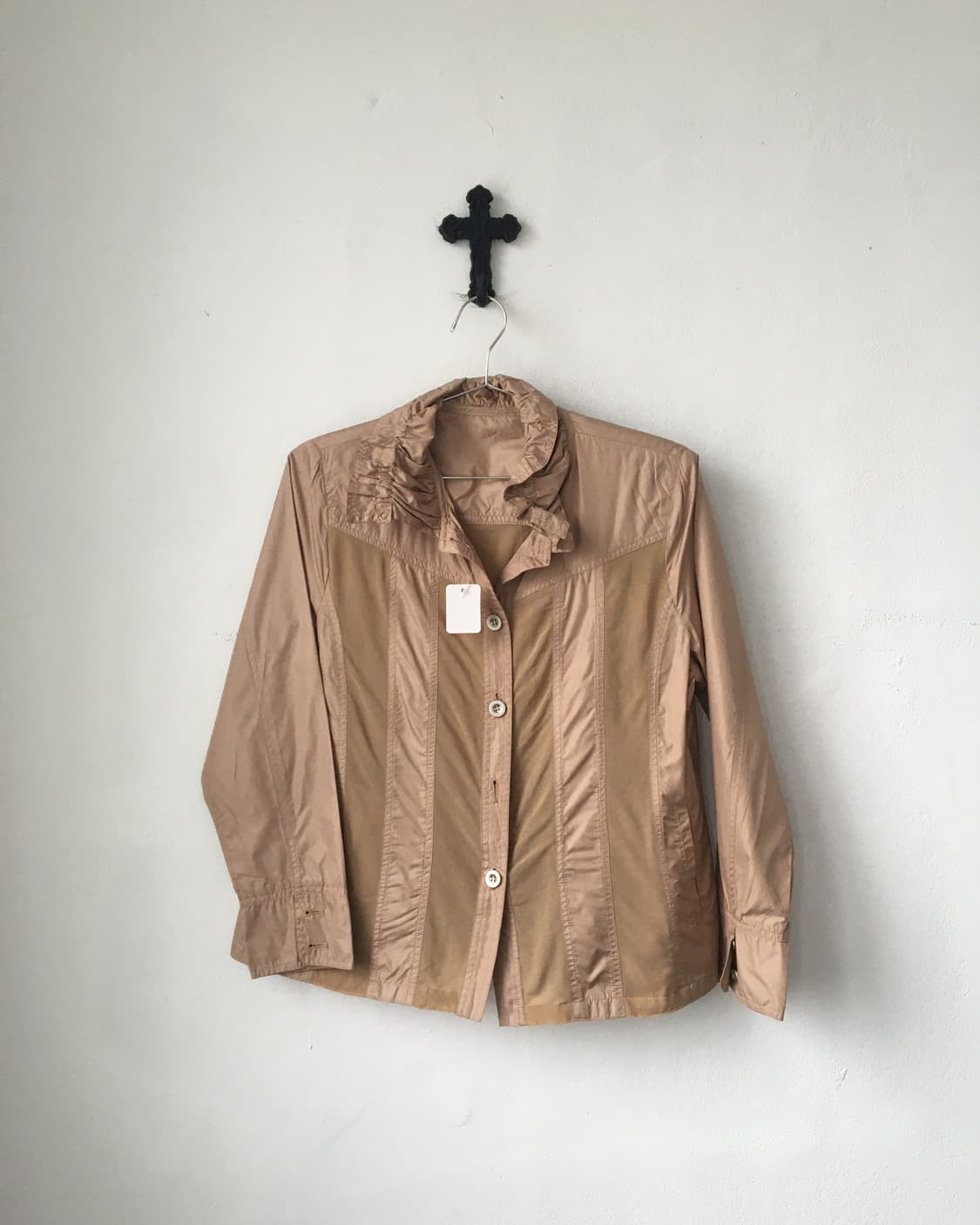 Line detail glossy jacket 상품이미지2