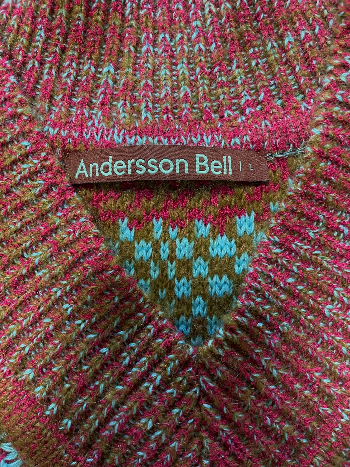 택포) 앤더슨벨 마레 모헤어 20 니트 베스트 조끼 상품이미지2