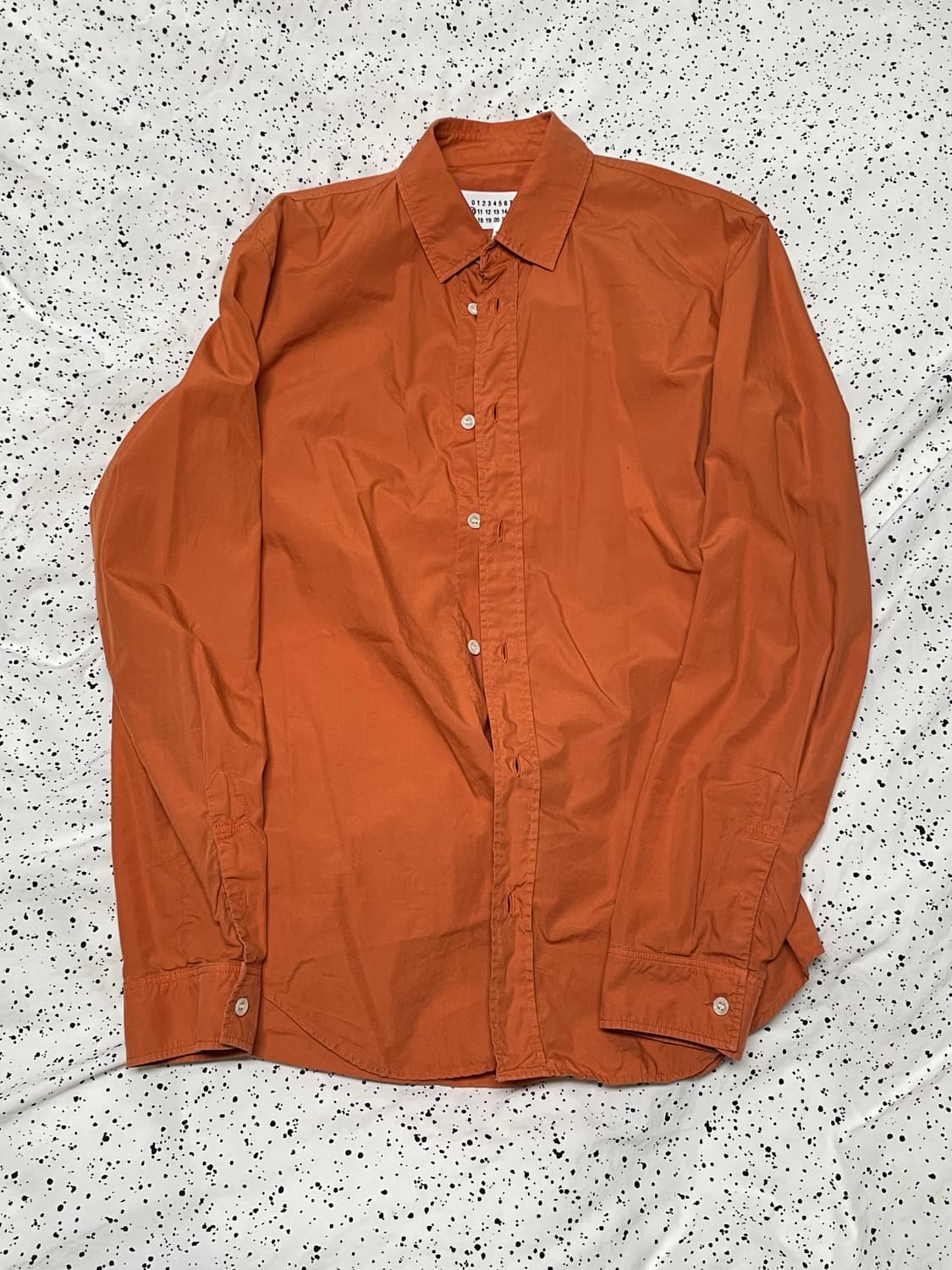 [39] 마르지엘라 셔츠 오렌지 상품이미지1