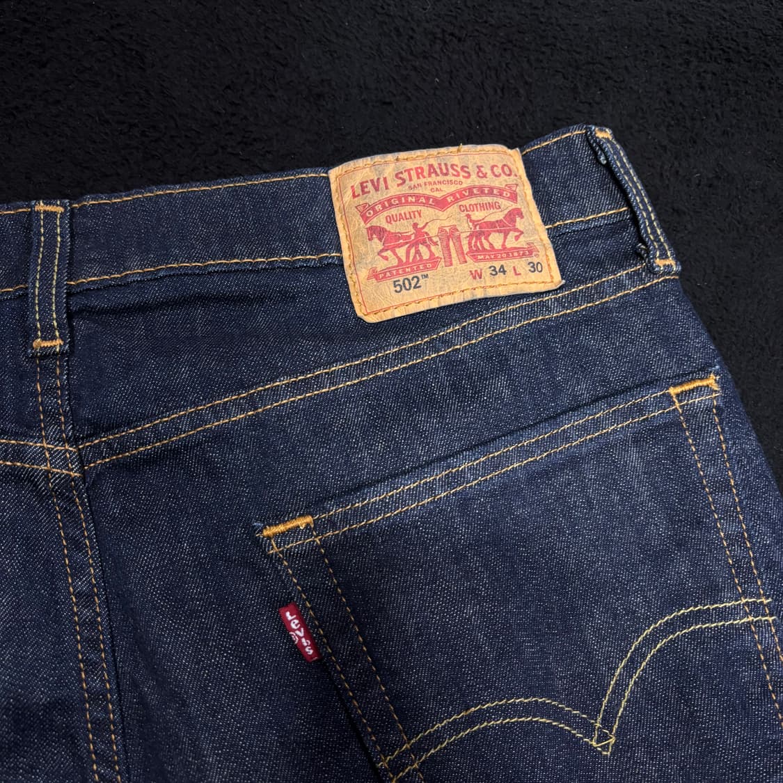 34 리바이스502 인디고 데님팬츠 상품이미지3