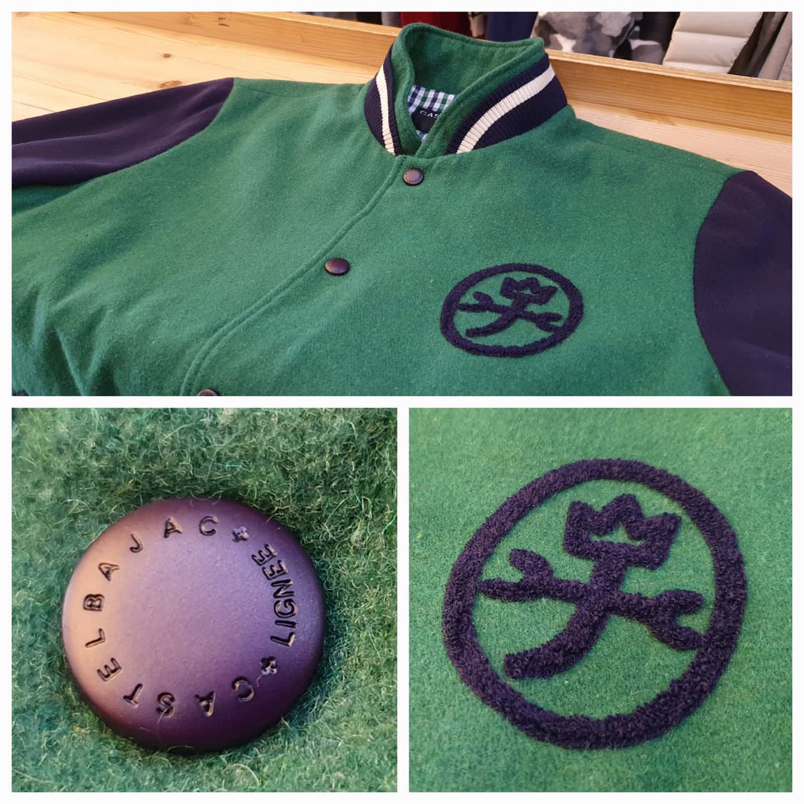 100.까스텔바작 바시티 점퍼  상품이미지3