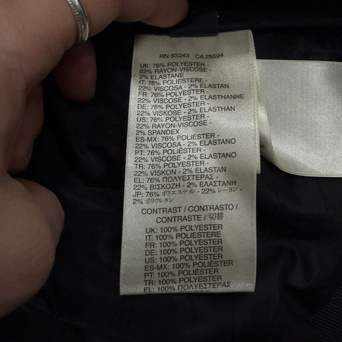 디젤 패디드 롱 자켓 v3078 상품이미지8