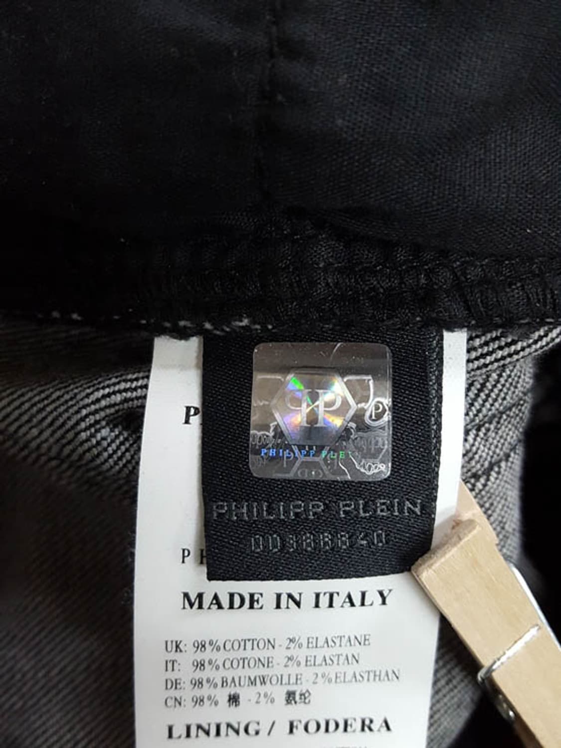 필립플레인 남성 워싱 블랙진 30 상품이미지8