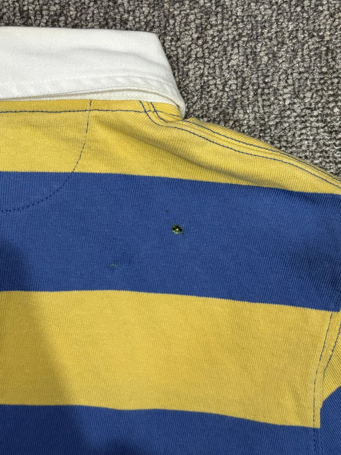 폴로 랄프로렌 배색 스트라이프 럭비티 상품이미지5