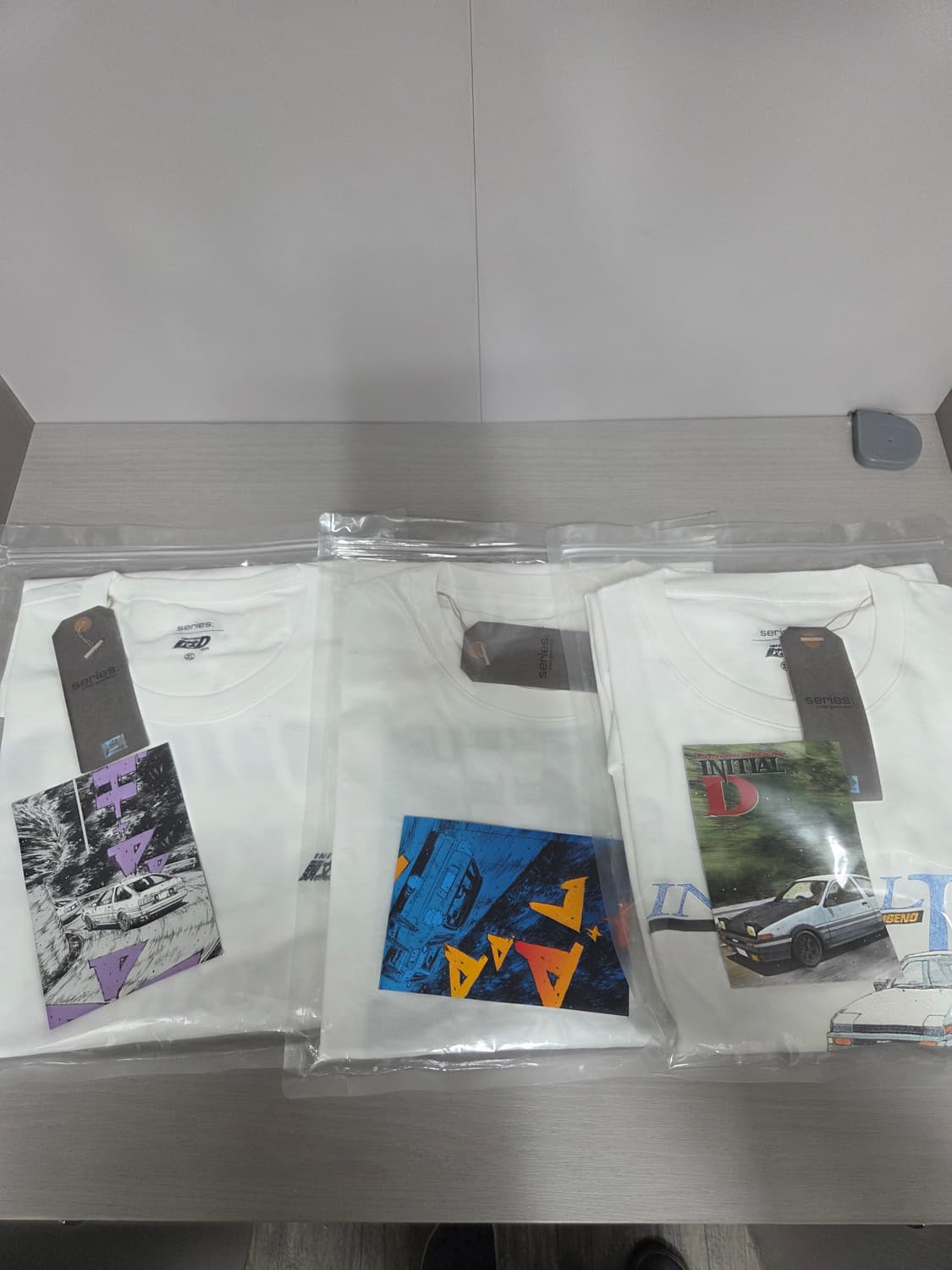 시리즈 x 이니셜d 반팔 xl 상품이미지1