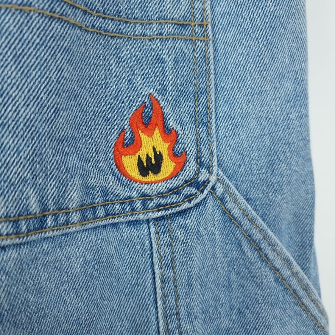 [위켄더스] 와이드 카펜터 워크 데님 팬츠 청바지 M18893 상품이미지6