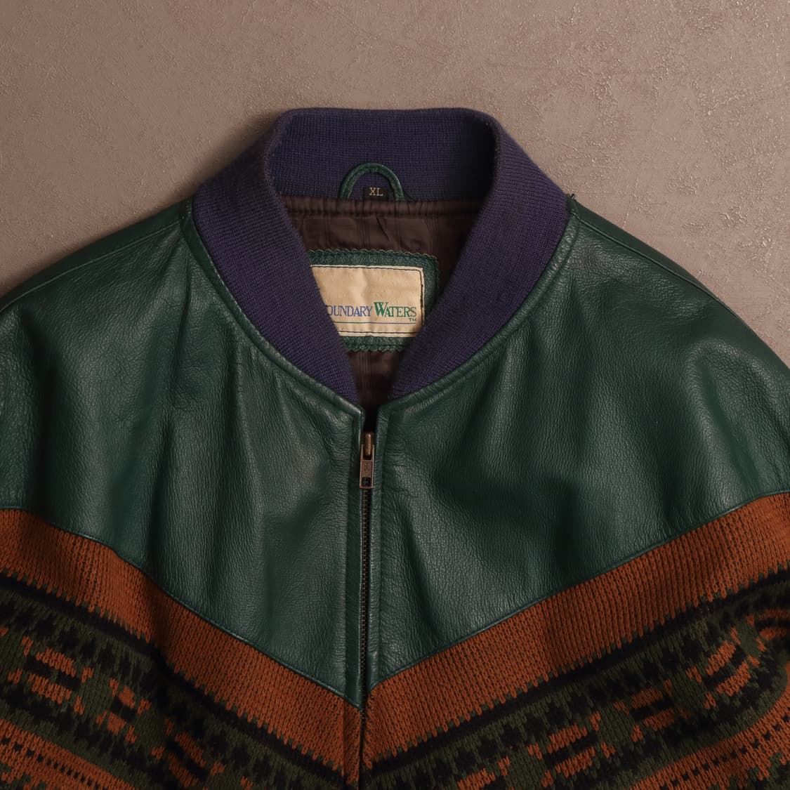 90's 빈티지 웨스턴 나바호 레더 봄버자켓 A1680 상품이미지2