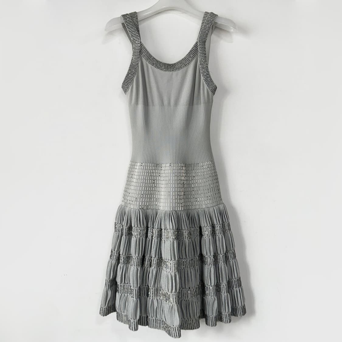 ALAIA 꼬르소꼬모 시퀸 티어드 드레스 상품이미지4
